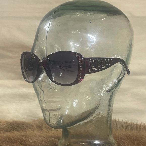 Purple Women's Sunglasses - Picture 3 of 3